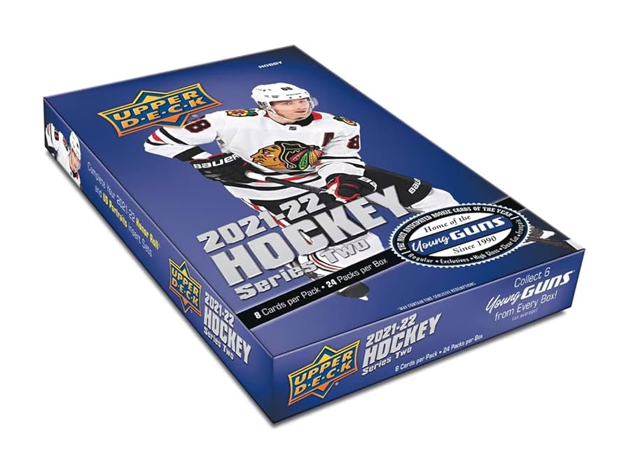 21-22 Upper Deck Hockey Series 2 Hobby Box