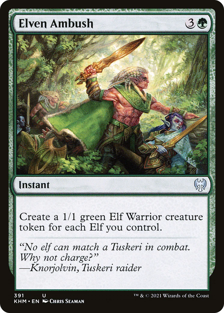 Elven Ambush (KHM-391) - Kaldheim