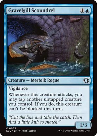 Gravelgill Scoundrel (ECL-053) - Lorwyn Eclipsed