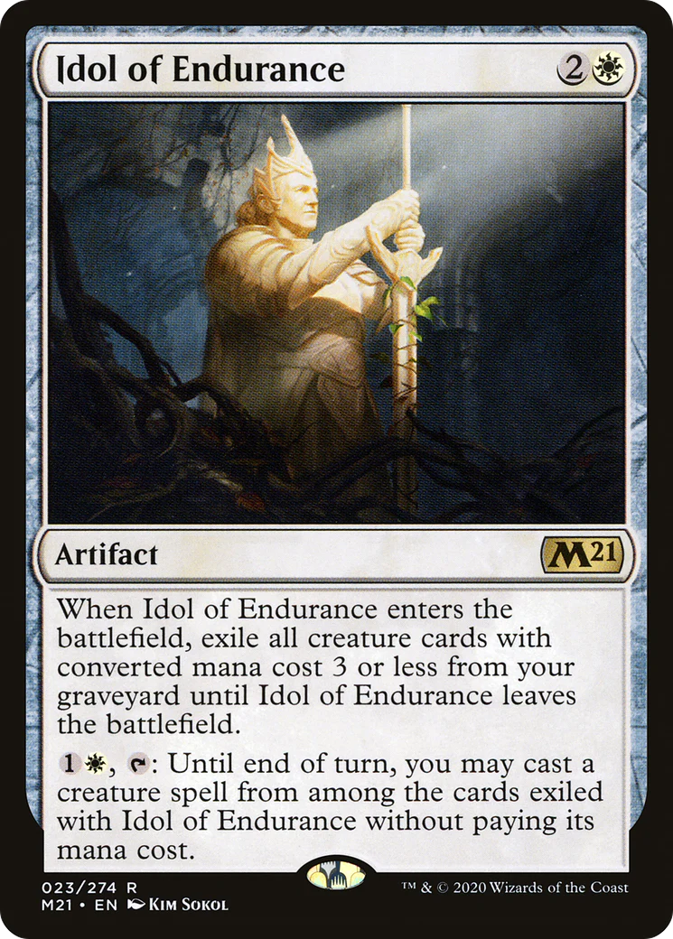 Idol of Endurance (M21-023) - Core Set 2021