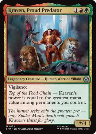 Kraven, Proud Predator (SPM-132) - Marvel's Spider-Man