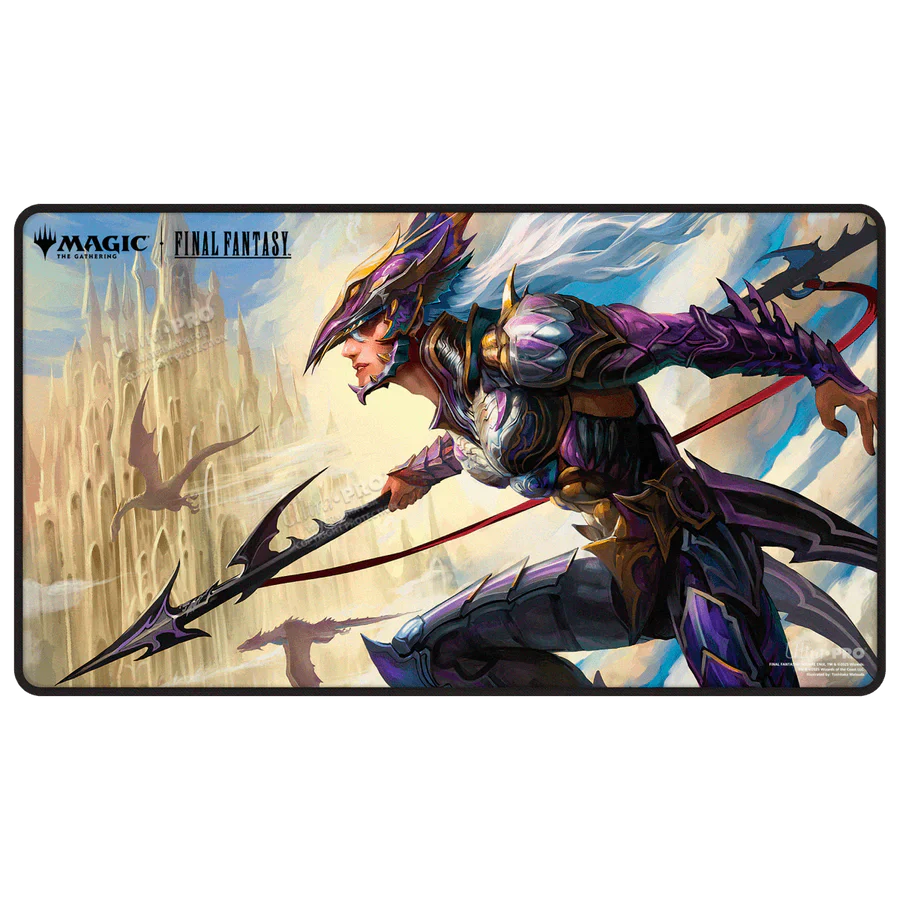 Magic: The Gathering - FINAL FANTASY™ Kain, Traitorous Dragoon Black Stitched Playmat