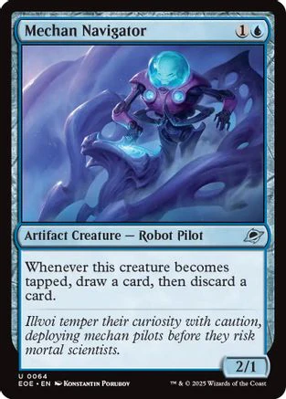 Mechan Navigator (EOE-064) - Edge of Eternities Foil