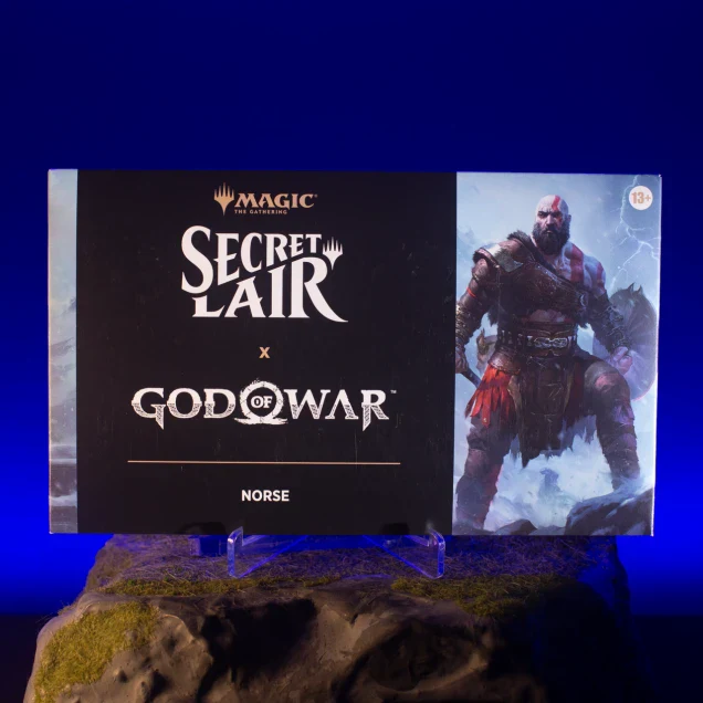 MTG Secret Lair x God of War: Norse, Traditional Foil Edition