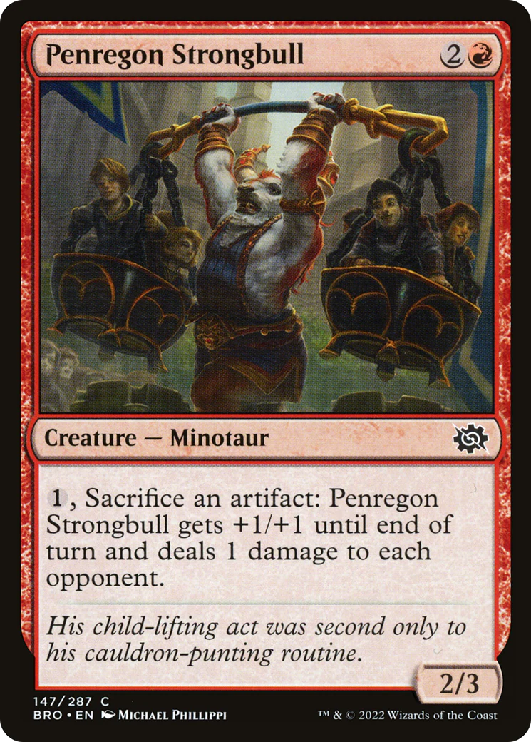 Penregon Strongbull (BRO-147) - The Brothers' War