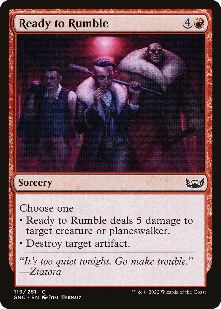 Ready to Rumble (SNC-119) - Streets of New Capenna
