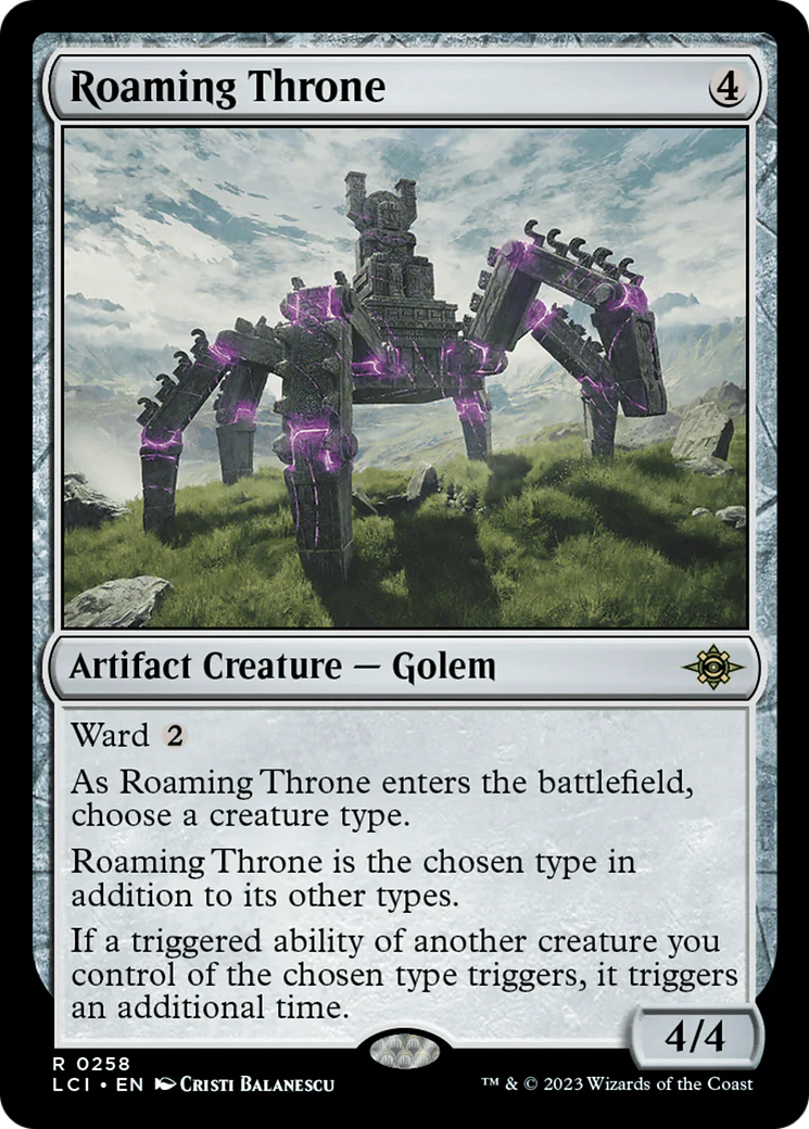 Roaming Throne (LCI-258) - The Lost Caverns of Ixalan
