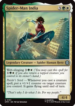 Spider-Man India (SPM-151) - Marvel's Spider-Man Foil