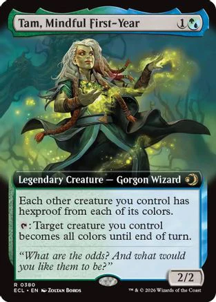 Tam, Mindful First-Year (Extended Art) (ECL-380) - Lorwyn Eclipsed