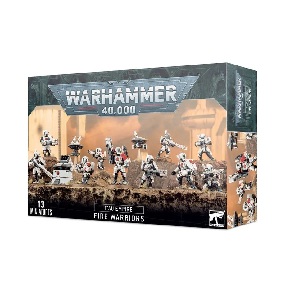 Warhammer 40,000 T'au Empire Fire Warrirors (13 Miniatures)