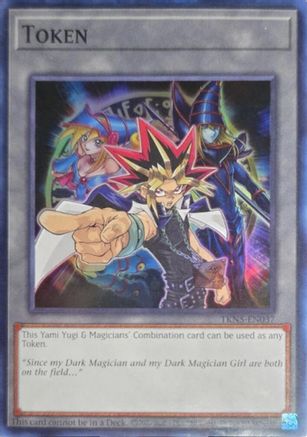 Token: Yami Yugi & Magicians Combination (TKN4-EN037) - Yu-Gi-Oh! Tokens Unlimited