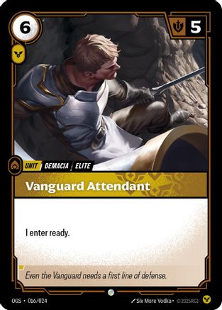 Vanguard Attendant (016/024) - Origins Proving Grounds Foil